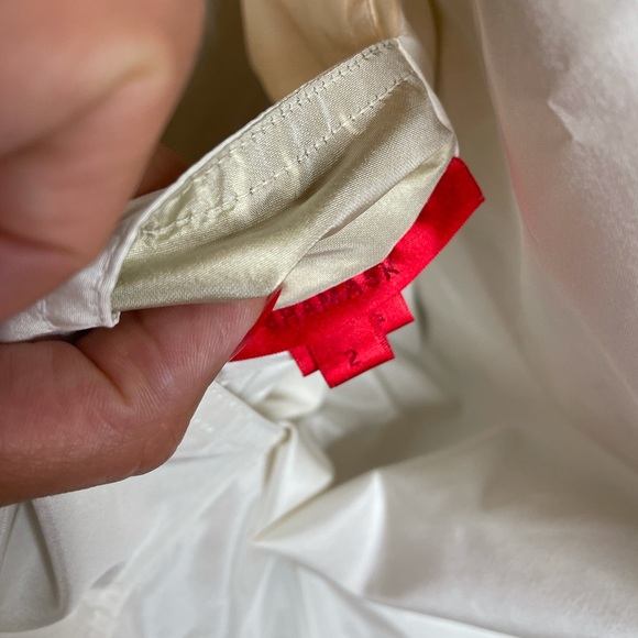 Shamask silk jacket pockets cardigan 2 M gold - Picture 4 of 6